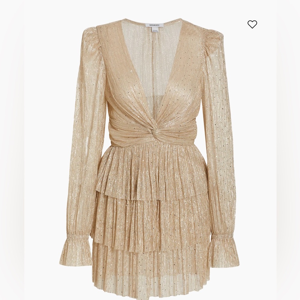 NWT Sabina Musayev Felicie mini dress, Sz Small